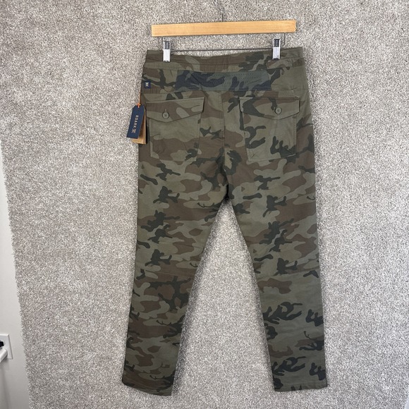 Roark Layover 2.0 Camo Print Pants Men's 30 Hiking Outdoors Drawstring NEW - Picture 5 of 10